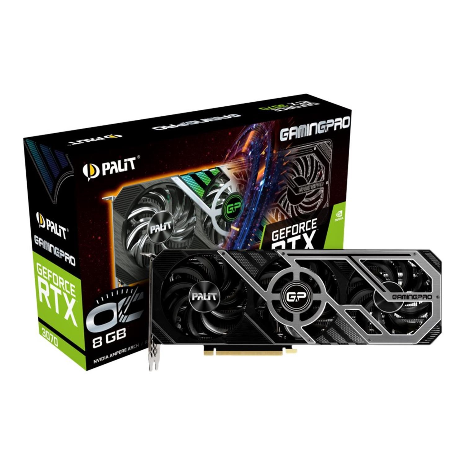 Palit RTX 3070 GamingPro OC V1 8GB GDDR6 Graphics Card - Laptops 