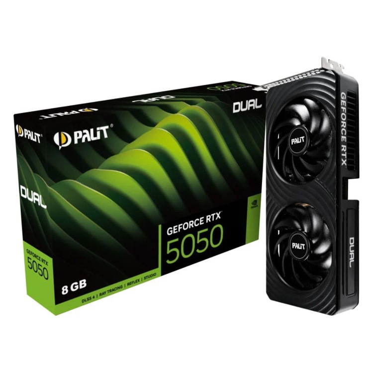 Palit GeForce RTX™ 5050 Dual 8GB GDDR6 Graphics Card