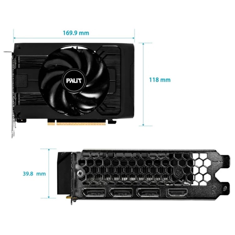 Palit GeForce RTX 5050 StormX OC 8GB GDDR6 Graphics Card