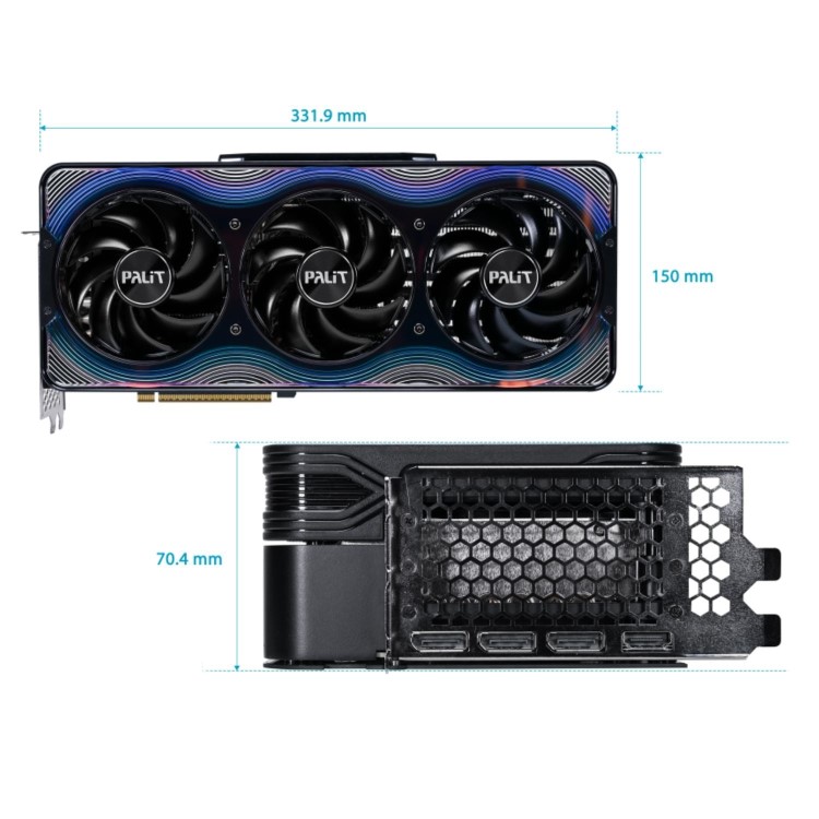 Palit GeForce RTX 5070 Ti GameRock 16GB GDDR7 Graphics Card