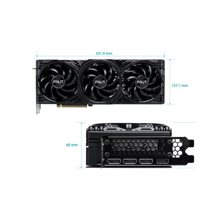 Palit GeForce RTX™ 5080 GamingPro OC V1 16GB GDDR7 Graphics Card