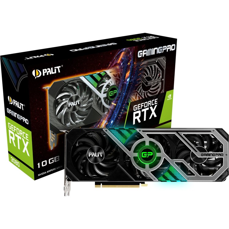 Palit GeForce RTX 3080 GamingPro 10GB Graphics Card