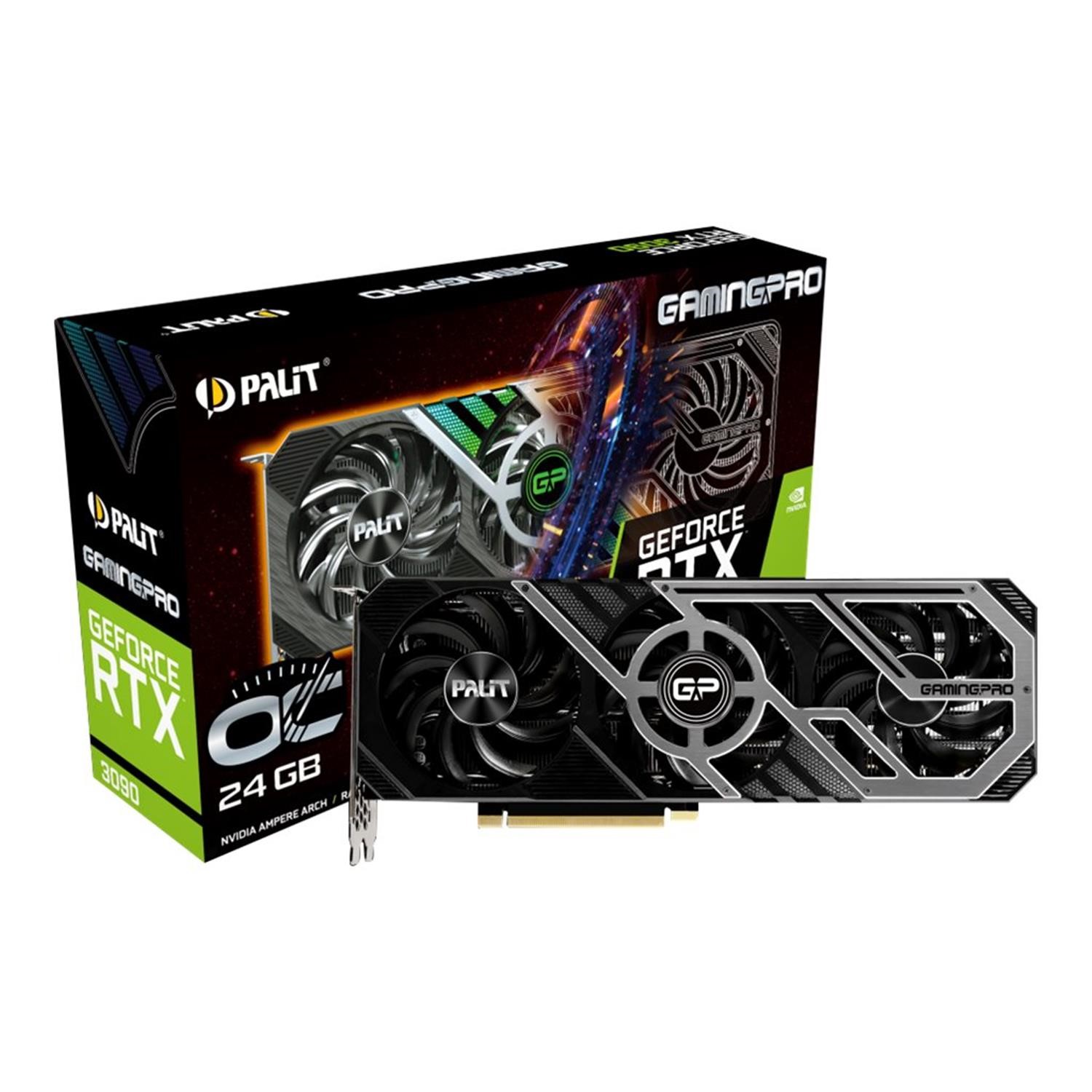 Palit GeForce RTX 3090 GamingPro OC 24GB Graphics Card - Laptops
