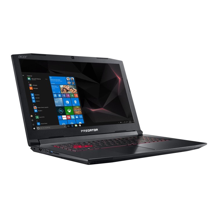 Acer Predator Core i7-8750H 16GB 256GB SSD + 1TB HDD 17.3 Inch FHD 144Hz GeForce GTX 1060 6GB Windows 10 Home Gaming Laptop