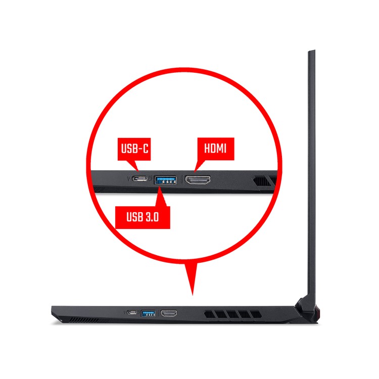 Refurbished Acer Nitro AN515-55-56S8 Core i5-10300H 8GB 512GB GTX 1660Ti 15.6 Inch Windows 10 Gaming Laptop