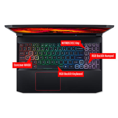 Refurbished Acer Nitro AN515-55-56S8 Core i5-10300H 8GB 512GB GTX 1660Ti 15.6 Inch Windows 10 Gaming Laptop
