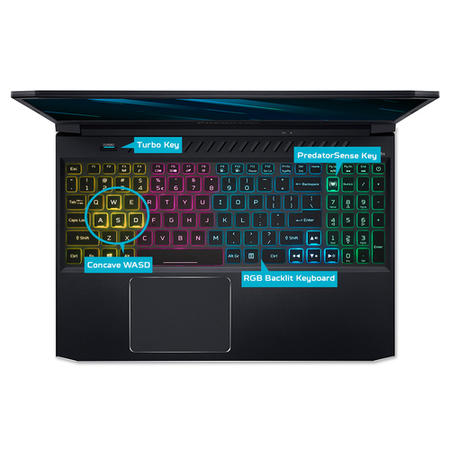 Acer Predator Helios 300 Core i7-10750H 16GB 1TB HDD + 256GB SSD 15.6 Inch Full HD 144Hz GeForce RTX 2060 Windows 10 Gaming Laptop