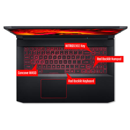 Acer Nitro 5 Core i5-10300H 8GB 512GB SSD GeForce GTX 1650Ti 17.3 Inch Full HD 120Hz Windows 10 Gaming Laptop