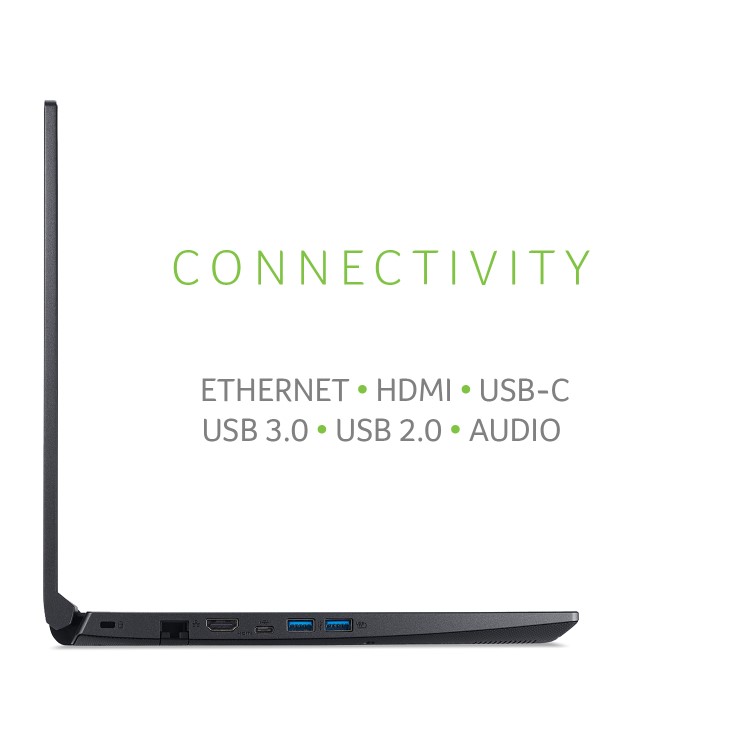 Acer Aspire 7 A715-75G Core i5-9300H 8GB 512GB SSD 15.6 Inch FHD GeForce GTX 1650Ti Windows 10 Gaming Laptop