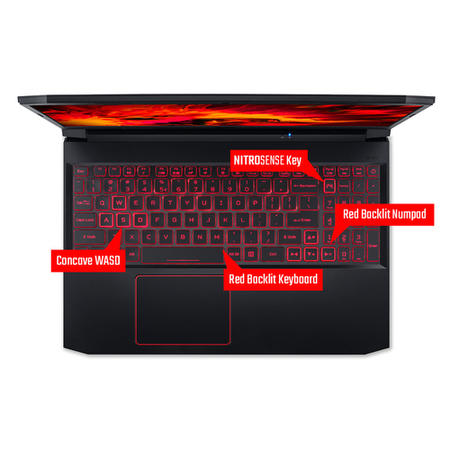 Acer Nitro 5 Ryzen 5-4600H 8GB 512GB SSD 15.6 Inch FHD 144Hz GeForce GTX 1650 Windows 10 Gaming Laptop