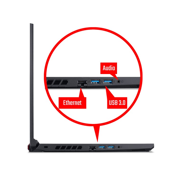 Acer Nitro 5 Ryzen 5-4600H 8GB 512GB SSD 15.6 Inch FHD 144Hz GeForce GTX 1650 Windows 10 Gaming Laptop