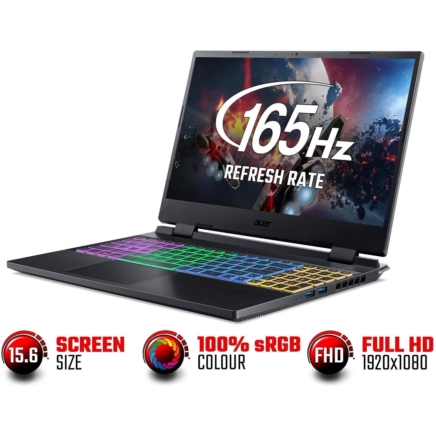 Refurbished Acer Nitro 5 AN515 46 AMD Ryzen 7 6800H 16GB 1TB SSD RTX 3060 15.6 Inch Windows 11
