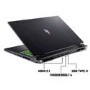 Refurbished Acer Nitro 17 AN17-51 Core i7-13700H 16GB 1TB RTX 4060 165Hz QHD 17.3 Inch Windows 11 Gaming Laptop
