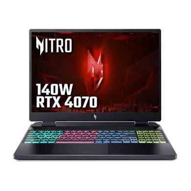 Acer Nitro 16 AN16-41 AMD Ryzen 7 16GB 1TB SSD RTX 4070 16 Inch 165Hz Windows 11 Home Gaming Laptop