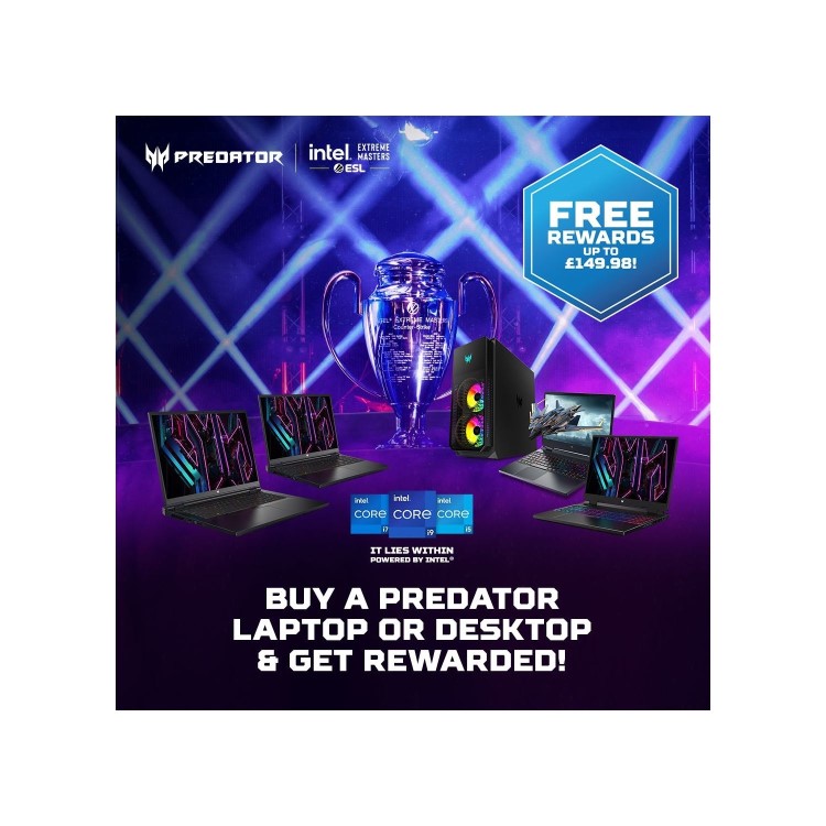 Refurbished Acer Predator Helios 18 PH18-71 Intel Core i9 32GB 2TB RTX 4080 250Hz WQXGA 18 Inch Windows 11 Gaming Laptop