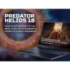 Acer Predator Helios 18 PH18-71 Intel Core i9 32GB 2TB RTX 4080 250Hz WQXGA 18 Inch Windows 11 Gaming Laptop