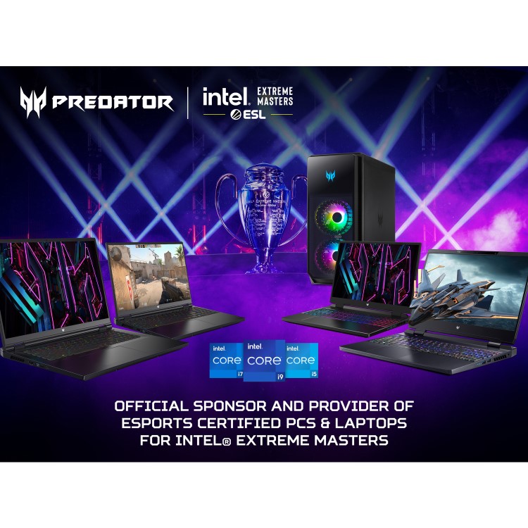 Refurbished Acer Predator Helios 18 PH18-71 Intel Core i9 32GB 2TB RTX 4080 250Hz WQXGA 18 Inch Windows 11 Gaming Laptop