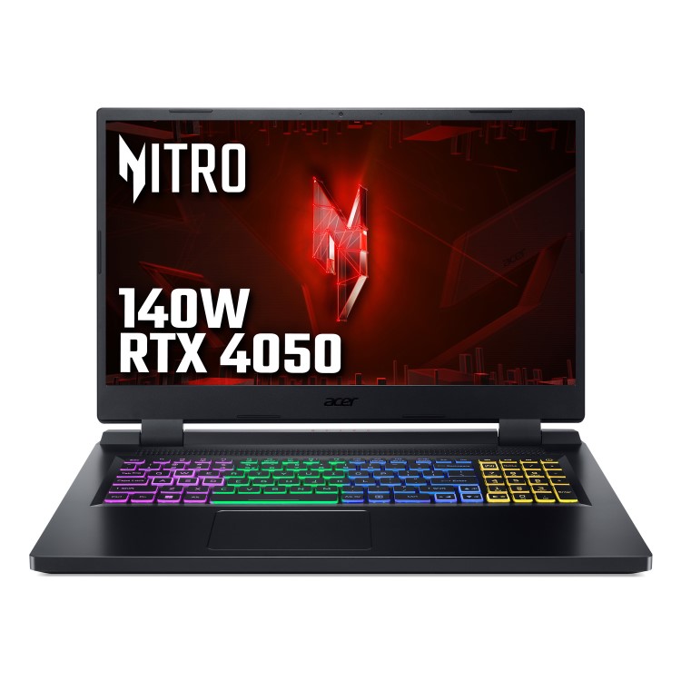 Acer Nitro 5 Intel Core i7 16GB 1TB RTX 4050 144Hz 17.3 Inch Windows 11 Gaming Laptop