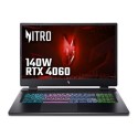 NH.QMXEK.001 Acer Nitro 17 AMD Ryzen 7 16GB RAM 1TB SSD RTX 4060 165Hz 17.3 Inch QHD Windows 11 Home Gaming Laptop