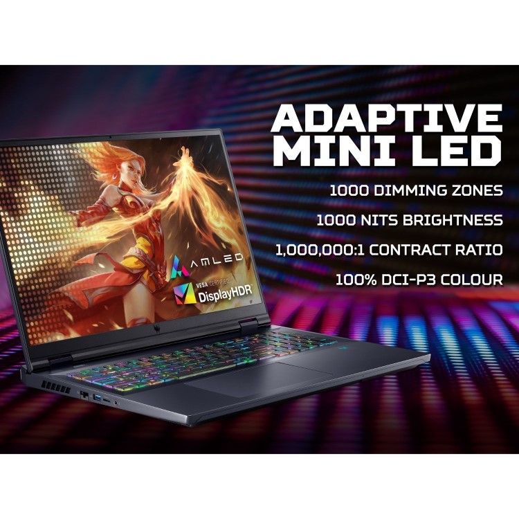 Acer Predator Helios 18 Intel Core i9 32GB RAM 2TB SSD RTX 4090 250Hz 18 Inch Windows 11 Gaming Laptop