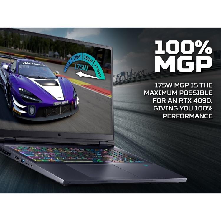 Acer Predator Helios 18 Intel Core i9 32GB RAM 2TB SSD RTX 4090 250Hz 18 Inch Windows 11 Gaming Laptop