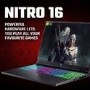 Acer Nitro 16 Intel Core i7 16GB RAM 1TB SSD RTX 4060 165Hz 16 Inch Windows 11 Home Gaming Laptop