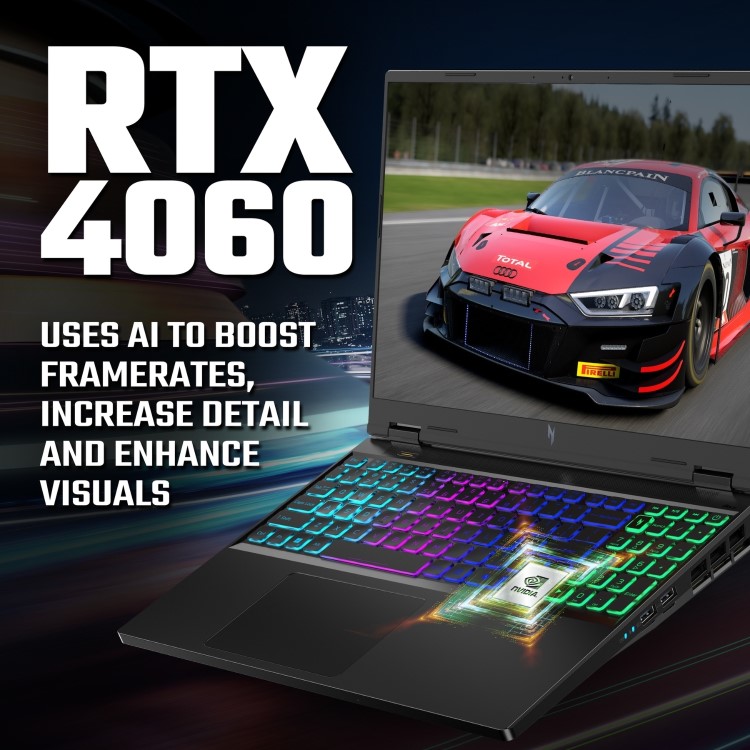 Acer Nitro 16 Intel Core i7 16GB RAM 1TB SSD RTX 4060 165Hz 16 Inch Windows 11 Home Gaming Laptop