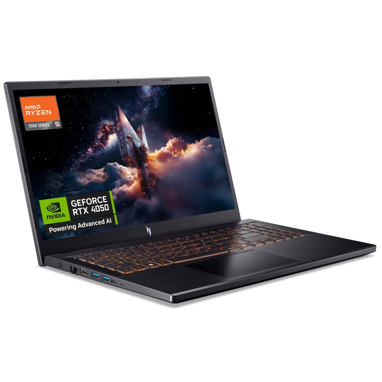 Acer Nitro V15 AMD Ryzen 5 16GB RAM 512GB SSD GeForce RTX 4050 165Hz 15.6 Inch Windows 11 Gaming Laptop