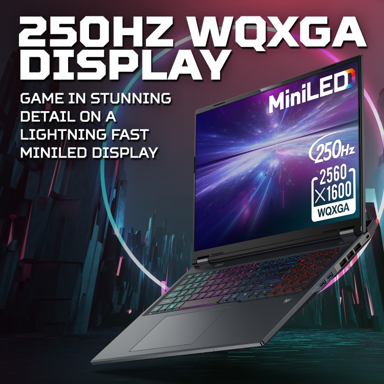 Acer Predator Helios NEO 18 Intel Core Ultra 9 32GB RAM 2TB SSD RTX 5070 Ti 250Hz 18 Inch Windows 11 Gaming Laptop