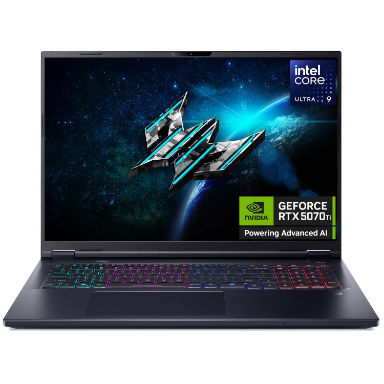 Acer Predator Helios NEO 18 Intel Core Ultra 9 32GB RAM 2TB SSD RTX 5070 Ti 250Hz 18 Inch Windows 11 Gaming Laptop