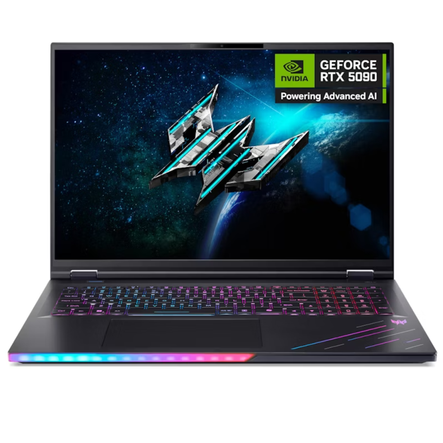 Acer Predator Helios 18 Ai Intel Core Ultra 9 192GB RAM 5TB SSD RTX 5090 120Hz 18 Inch Windows 11 Gaming Laptop Black, Laptops Direct - NH.QVWEK.007
