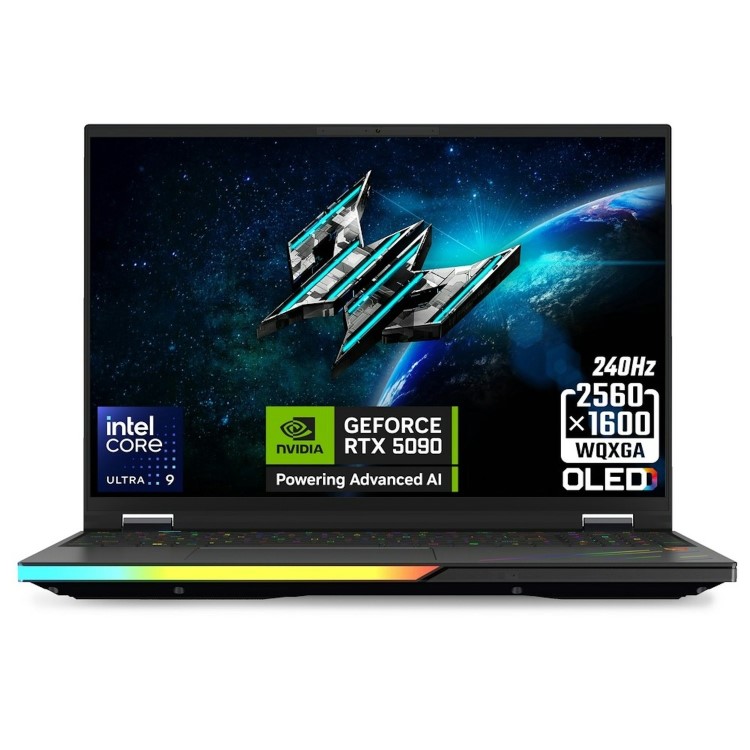 Acer Predator Helios 16 Intel Core Ultra 9 64GB RAM 1TB SSD RTX 5090 240Hz 16 Inch Windows 11 Gaming Laptop