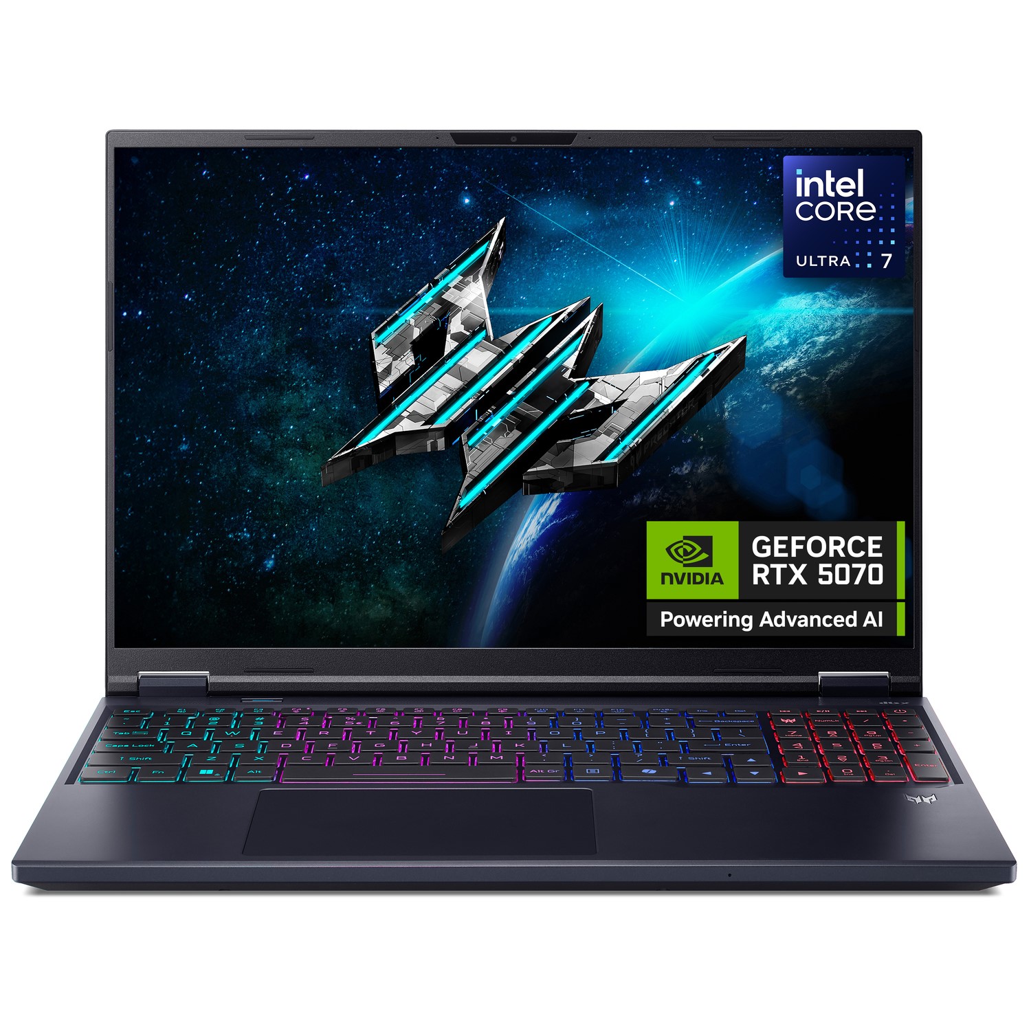 Acer Predator Helios Intel Core Ultra 7 16GB RAM 1TB SSD RTX 5070 240Hz 16 Inch Windows 11 Gaming Laptop Black, Laptops Direct - NH.QX3EK.002