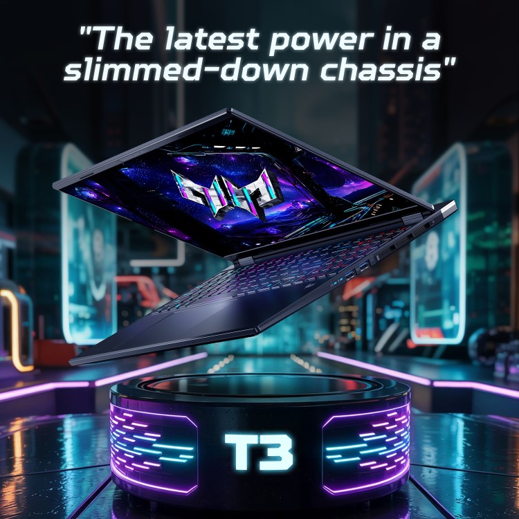 Acer Predator Helios Neo 16s Ai Intel Core Ultra 9 32GB RAM 1TB SSD GeForce RTX 5070 Ti 240Hz 16 Inch Windows 11 Laptop