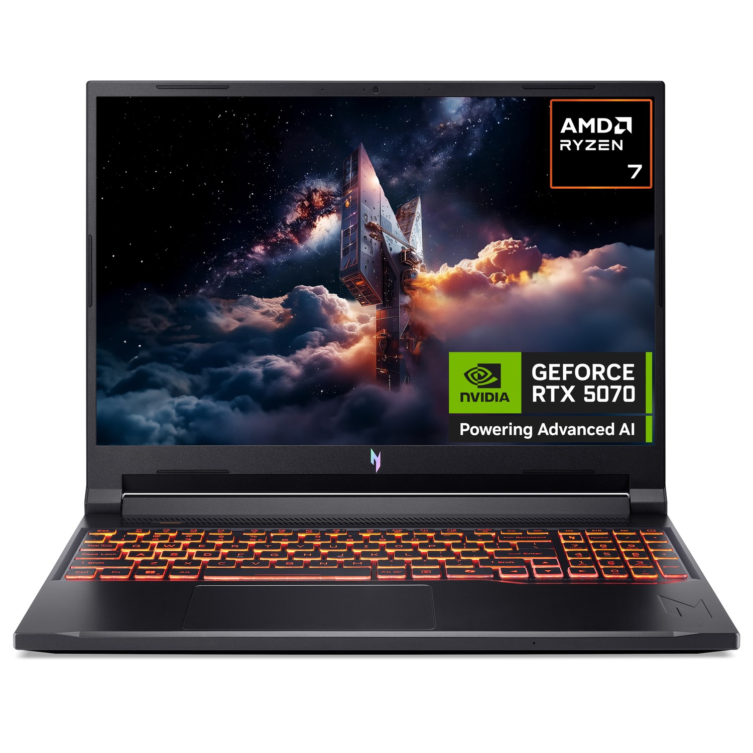 Nitro V AMD Ryzen 7 RAM 1TB SSD RTX 5070 180Hz Inch Inch Windows 11 Gaming Laptop