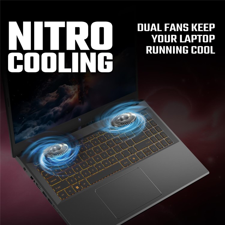 Acer Nitro V15 Intel Core i7 16GB RAM 1TB SSD RTX 5060 165Hz 15.6 Inch Windows 11 Gaming Laptop
