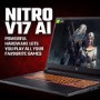 Acer Nitro V17 AMD Ryzen 7 16GB RAM 1TB SSD RTX 5070 144Hz 17.3 Inch Windows 11 Gaming Laptop