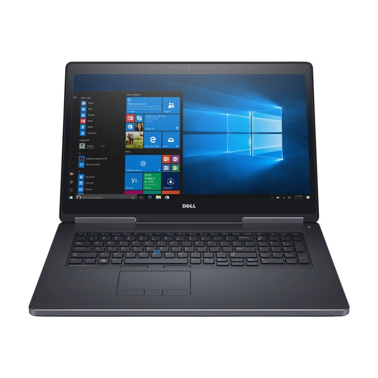 Dell Precision Core i7-7700HQ 16GB 256GB 17.3 inch Windows 10 Laptop 