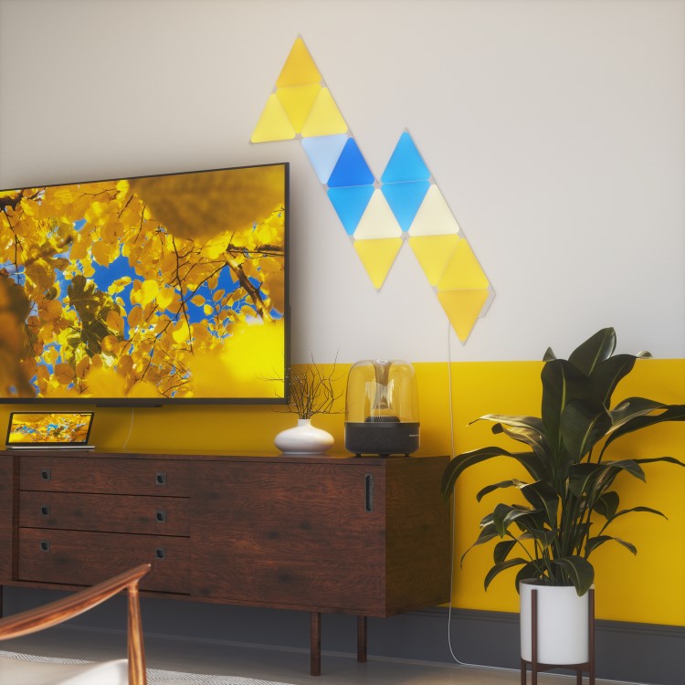 GRADE A1 - Nanoleaf Shapes Triangles Expansion - 3 Pack