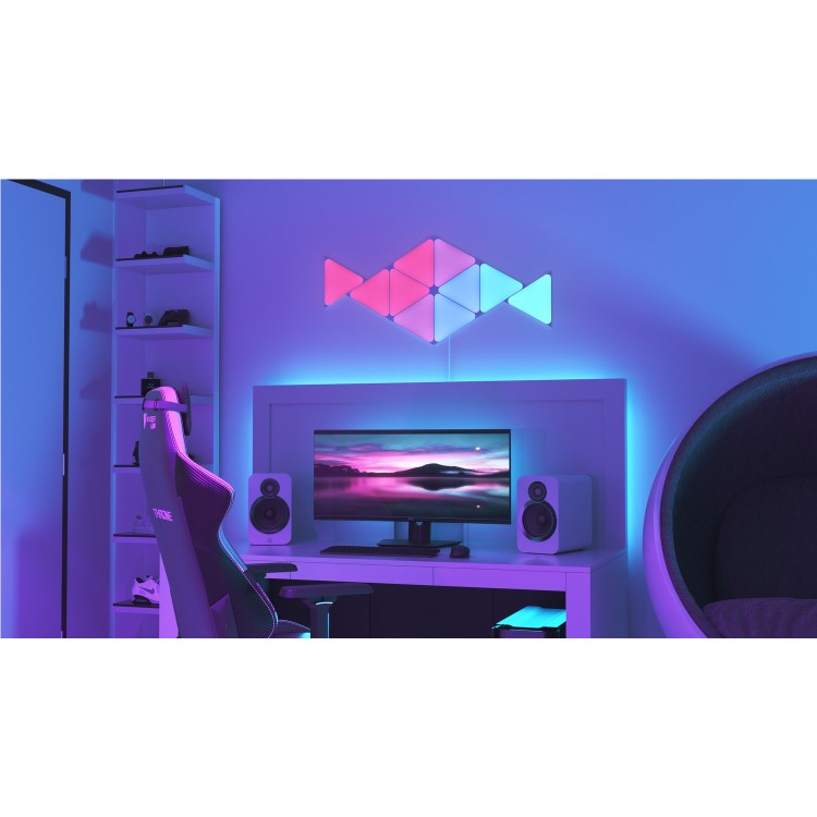 GRADE A1 - Nanoleaf Shapes Triangles Expansion - 3 Pack