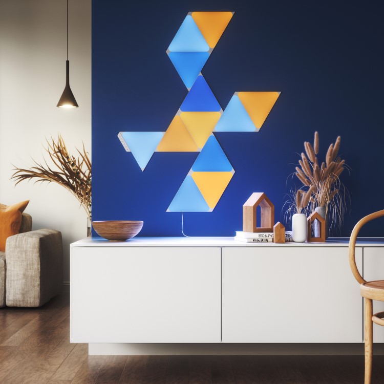 GRADE A1 - Nanoleaf Shapes Triangles Expansion - 3 Pack