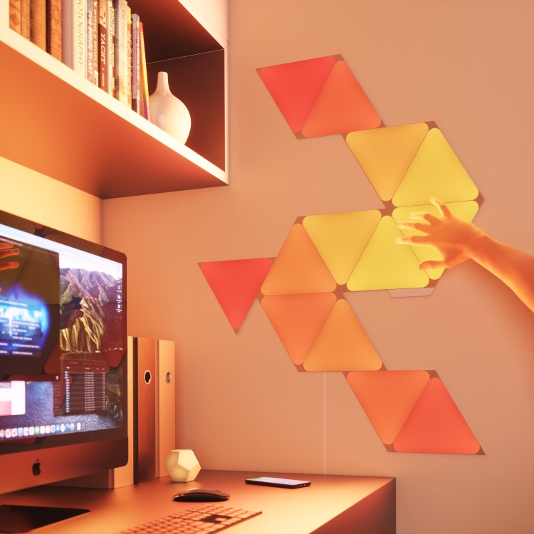GRADE A1 - Nanoleaf Shapes Triangles Expansion - 3 Pack