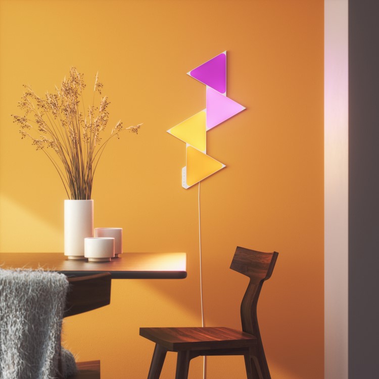 Nanoleaf Shapes Triangles Starter Kit - 4 Pack