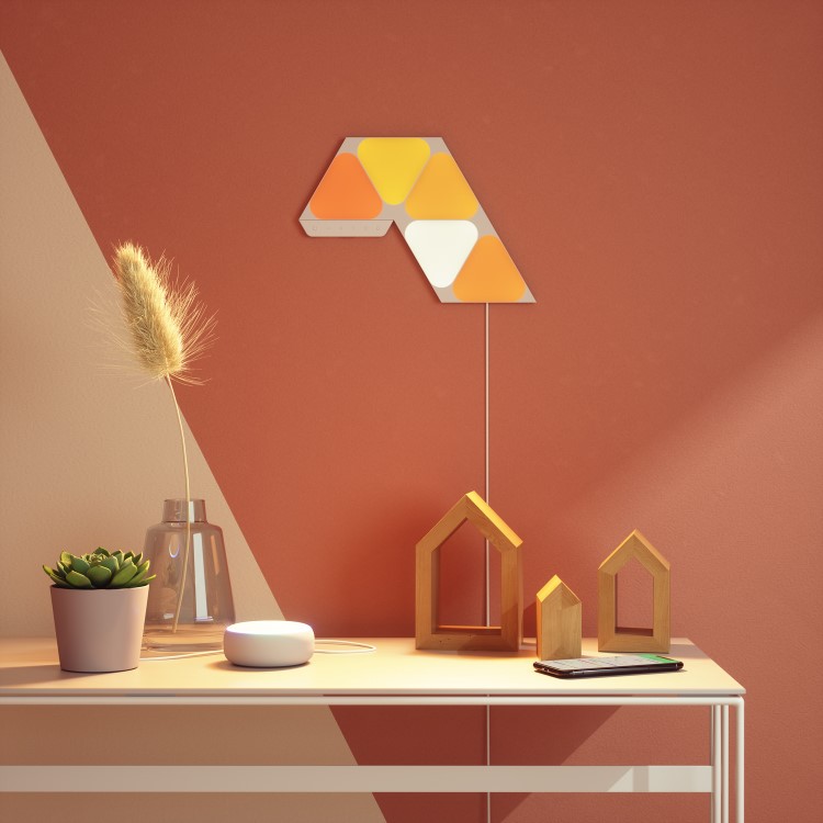Nanoleaf Shapes Mini Triangles Starter Kit - 5 Pack