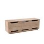 UK-CF New London TV Cabinet for up to 65" TVs - Oak/Cream