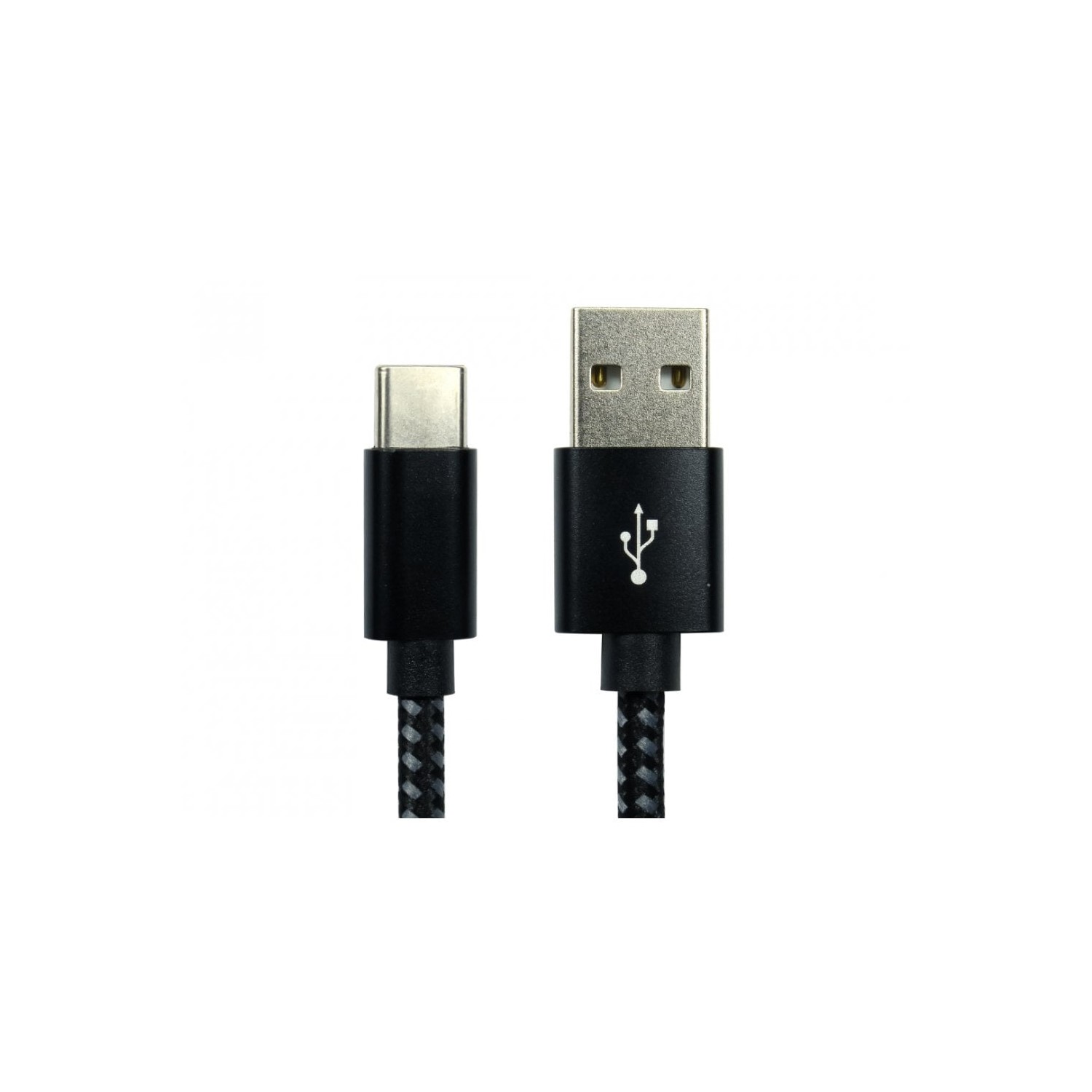 1 Meter USB 2.0 to USB C Braided Cable