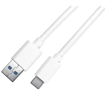 OEM 1 Meter USB-A 2.0 to USB-C 480Mps 15W White Cable
