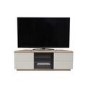 UK-CF New Milan TV Cabinet for up to 65" TVs - Oak/Cream