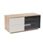UK-CF New Paris TV Cabinet for up to 55" TVs - Oak/Cream