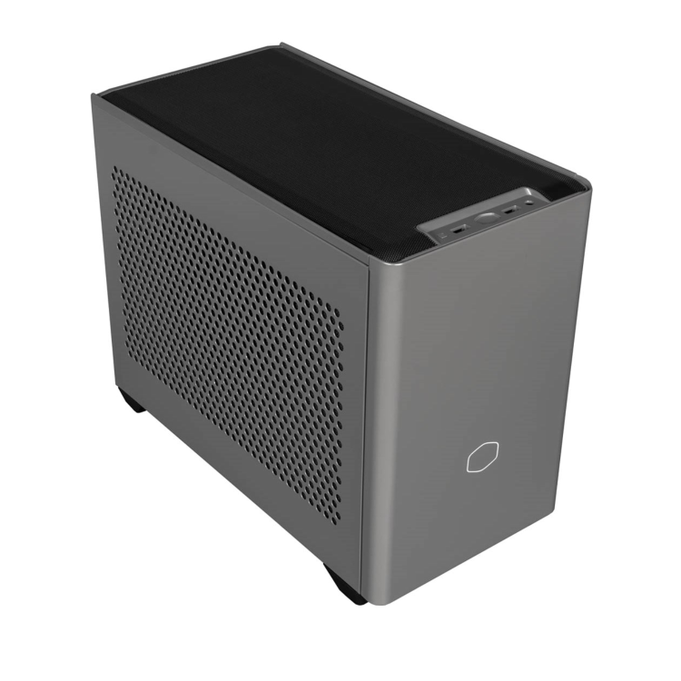 Cooler Master MasterBox NRP200P MAX Mini ITX PC Case Grey Black